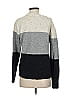 1.State Color Block Gray Pullover Sweater Size S - photo 2