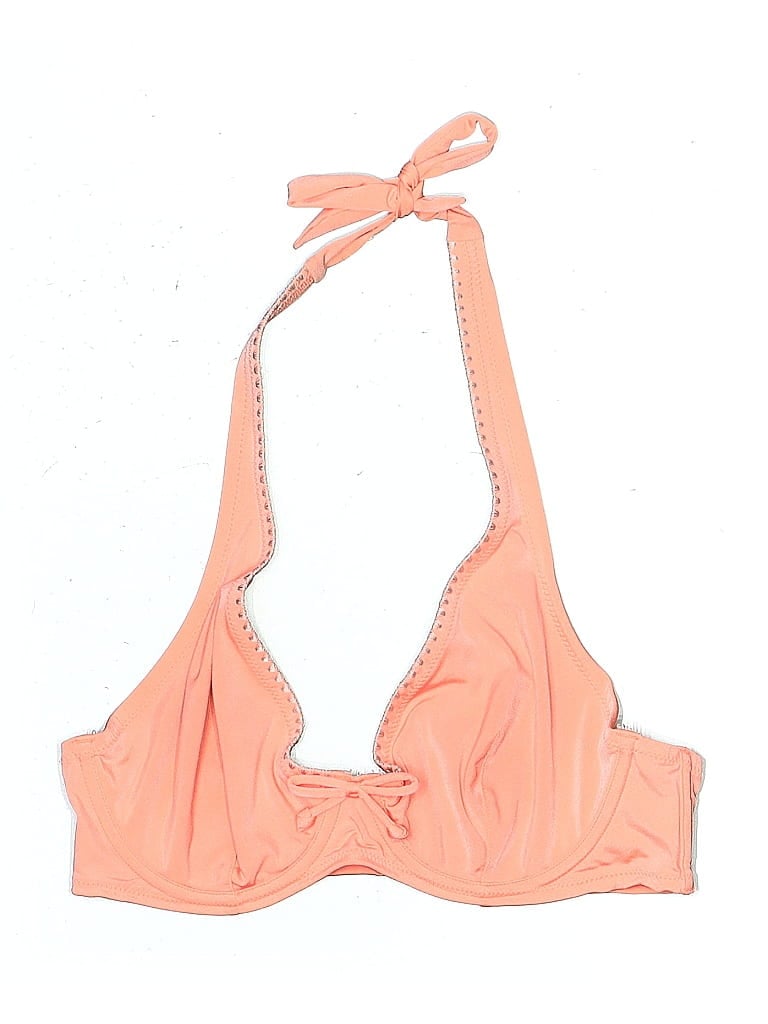 H&M Pre-owned Swimsuit Top Orange Swimwear