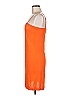 Akris Punto 100% Viscose Solid Orange Cocktail Dress Size 6 - photo 4