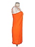 Akris Punto 100% Viscose Solid Orange Cocktail Dress Size 6 - photo 3
