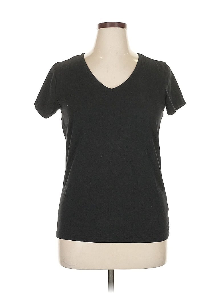 ANDREA JOVINE Pre-owned Short Sleeve T-shirt In Black