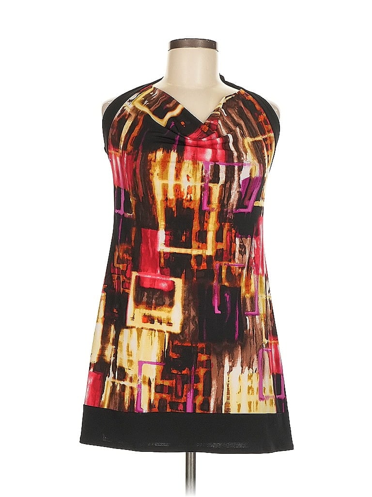 Pre-owned Iz Byer Cocktail Dress In Brown