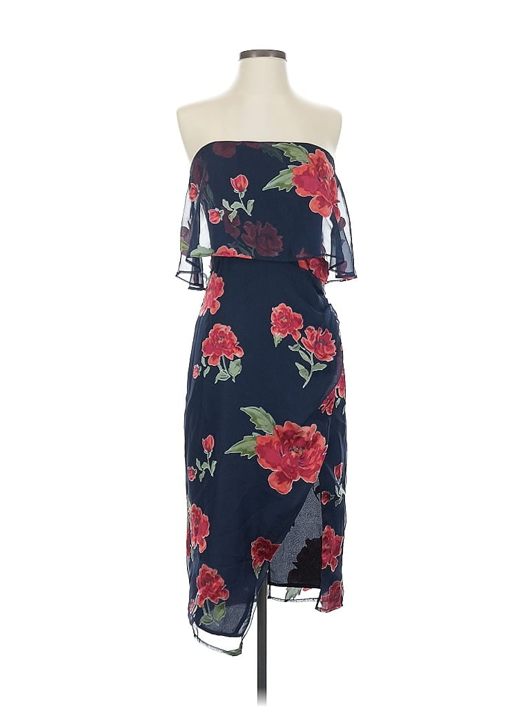 Pre-owned Lovers & Friends Cocktail Dress In Blue