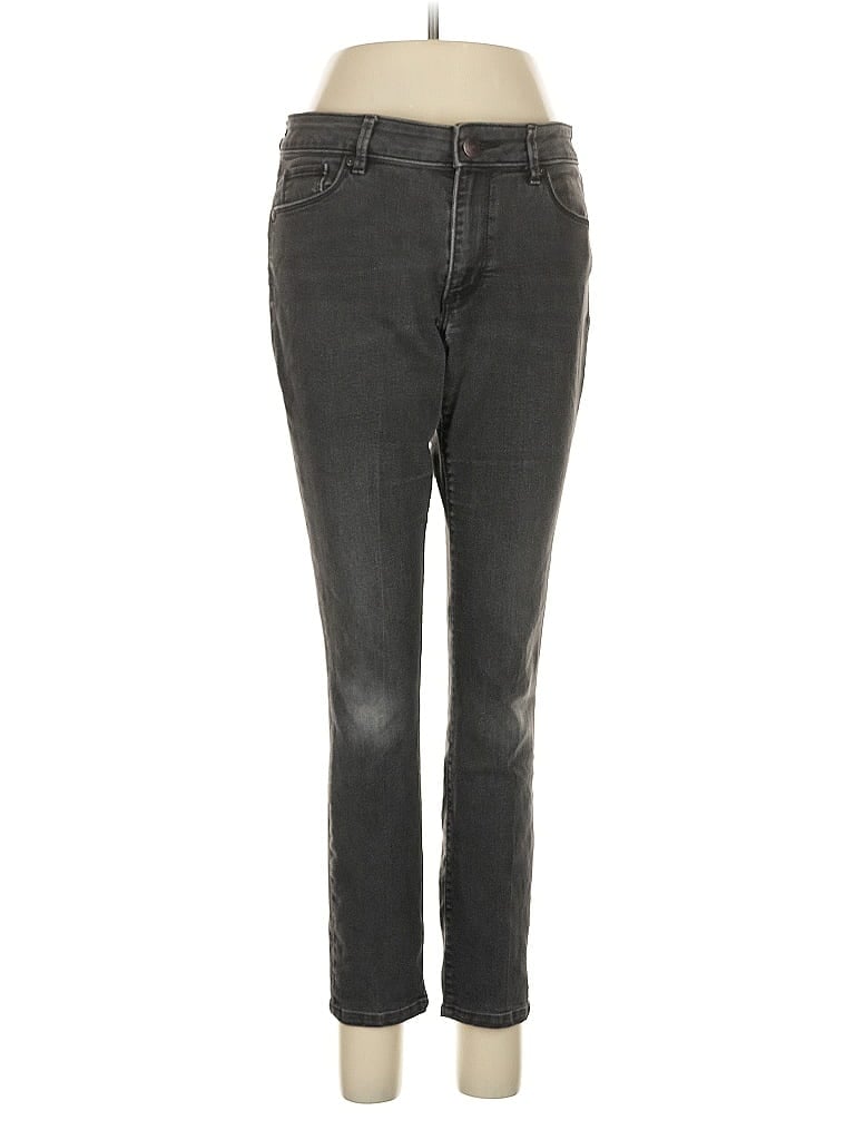 Pre-owned Ann Taylor Loft Jeans In Gray