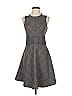 Derek Lam 10 Crosby Argyle Gray Cocktail Dress Size 2 - photo 1