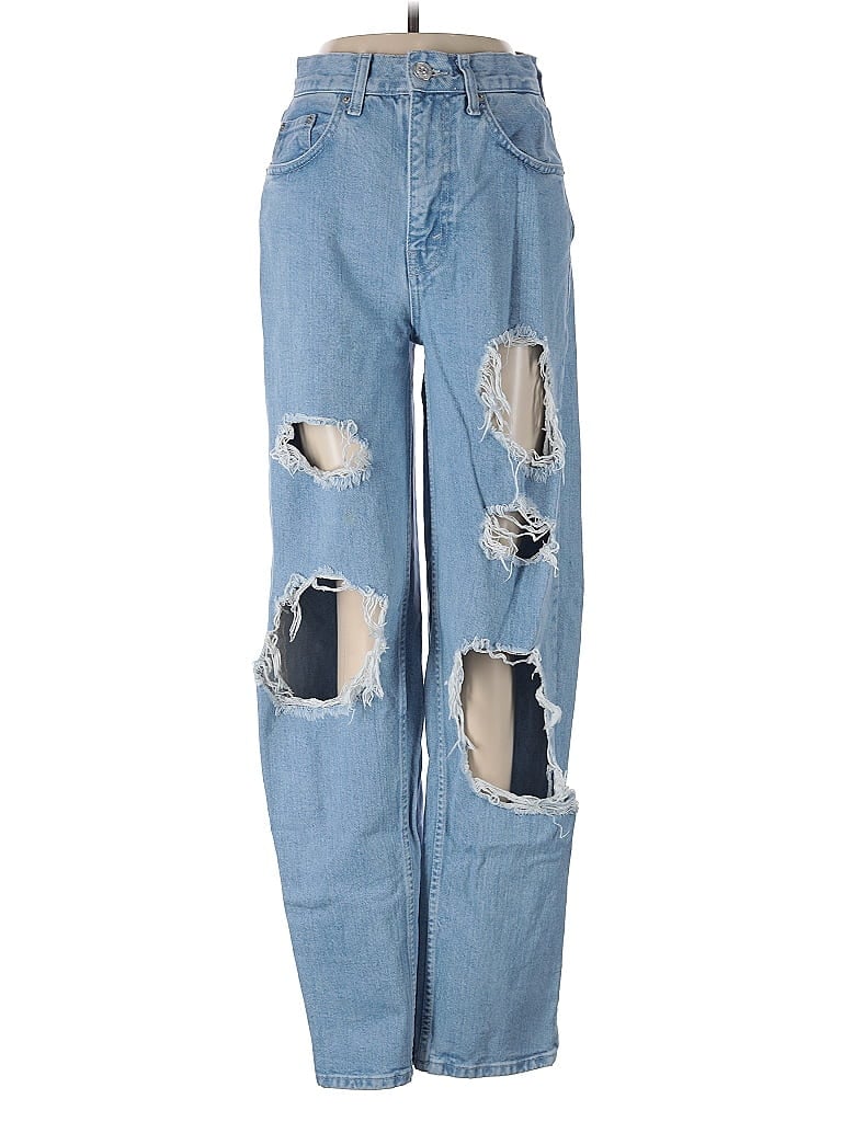 BDG 100% Cotton Graphic Blue Jeans Size 26 waist - photo 1
