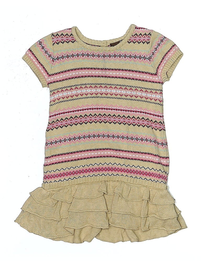 Pre-owned Unbranded Kids' Dress In Brown