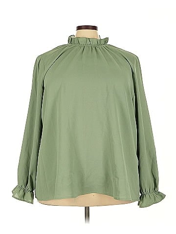 BLOOMCHIC Long Sleeve Blouse (view 1)