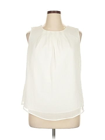Worthington Sleeveless Blouse (view 1)