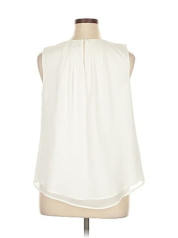 Worthington Sleeveless Blouse (view 2)