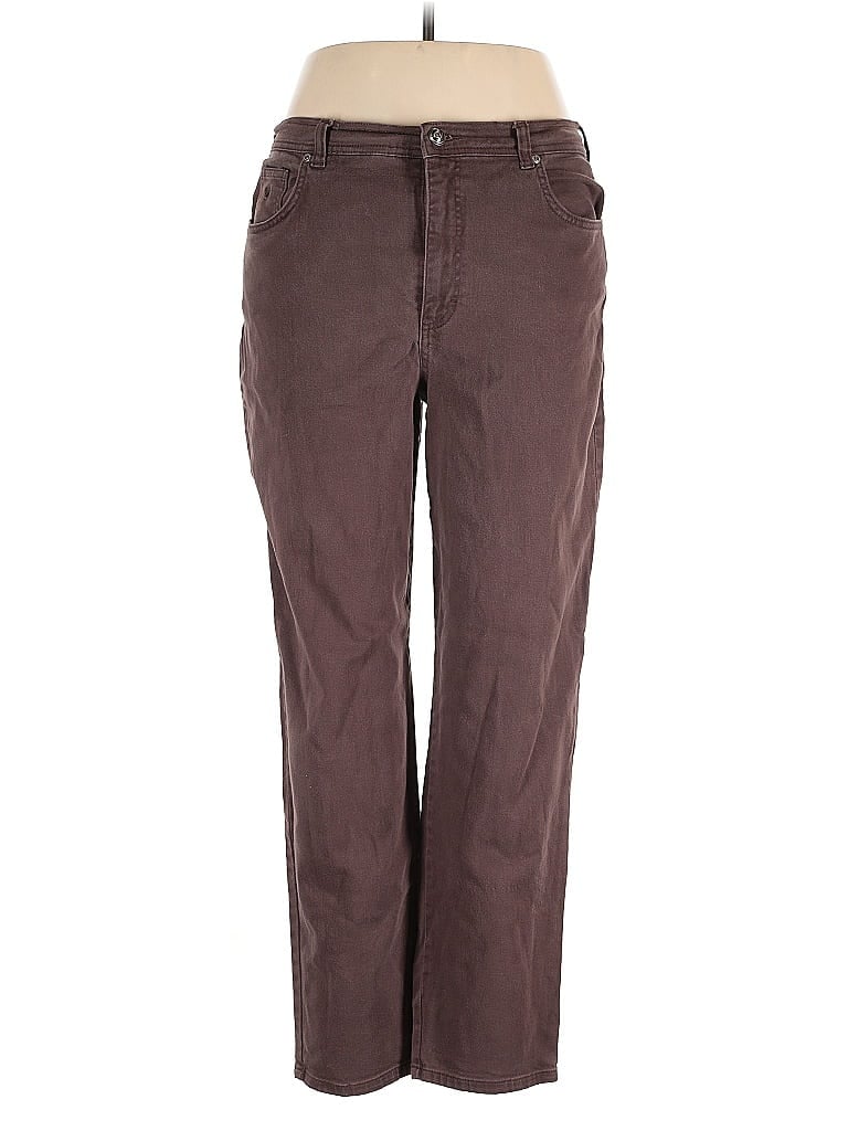 Click to view more detailed imagery on our partner's website Pre-owned Gloria Vanderbilt Jeans In Brown