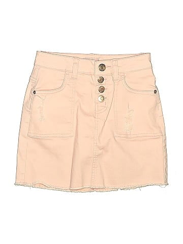 Justice Denim Skirt (view 1)