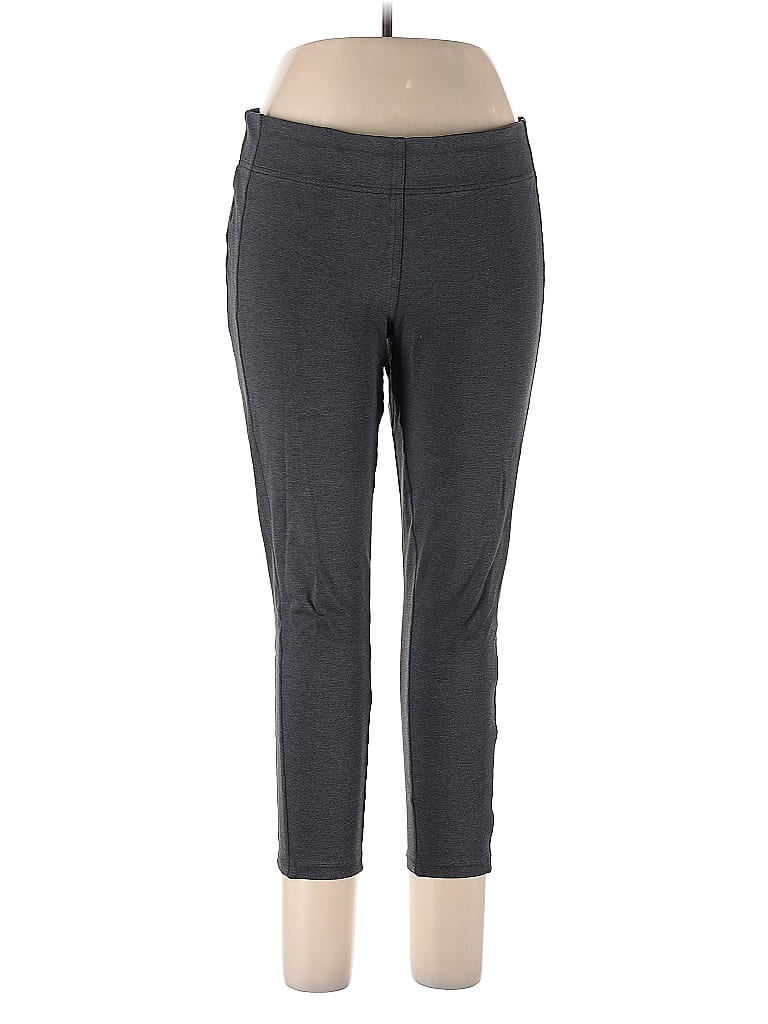 Pre-owned Ann Taylor Loft Outlet Active Pants In Gray