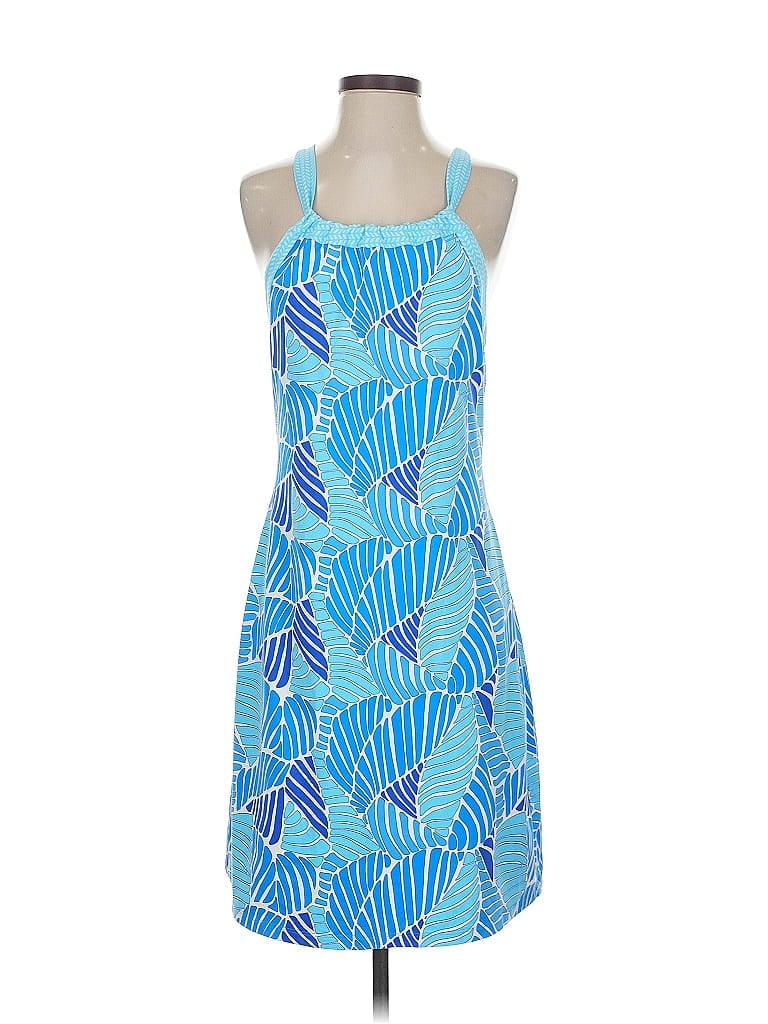 Pre-owned J. Mclaughlin Cocktail Dress In Blue