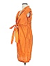 Max Mara 100% Silk Orange Cocktail Dress Size 2 - photo 5