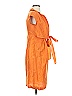 Max Mara 100% Silk Orange Cocktail Dress Size 2 - photo 4
