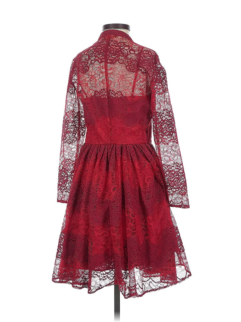 Click to view more detailed imagery on our partner's website Pre-owned Maje Cocktail Dress In Burgundy