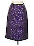 Christopher Kane Animal Print Purple Formal Skirt Size 10 - photo 1