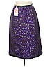 Christopher Kane Animal Print Purple Formal Skirt Size 10 - photo 2
