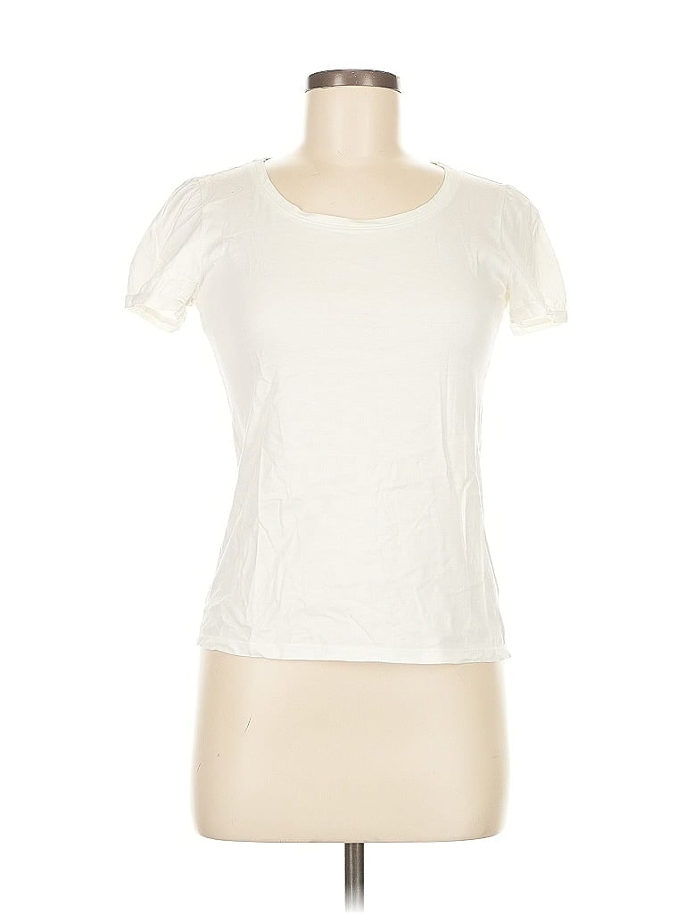 Pre-owned Assorted Brands Short Sleeve T-shirt In White