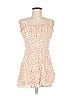 Trixxi 100% Polyester Floral White Casual Dress Size M - photo 1