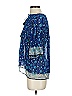 Sea New York 100% Viscose Blue Short Sleeve Blouse Size XS - photo 4