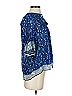 Sea New York 100% Viscose Blue Short Sleeve Blouse Size XS - photo 3