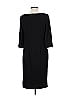 David Meister Solid Black Cocktail Dress Size 12 - photo 2