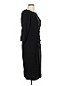 David Meister Solid Black Cocktail Dress Size 12 - photo 3