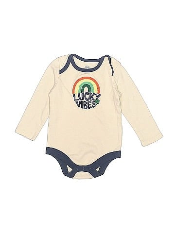 Wonder Nation Long Sleeve Onesie (view 1)