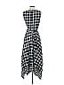 Roz & Ali Houndstooth Black Casual Dress Size 4 - photo 2