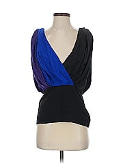 Black Halo Sleeveless Silk Top