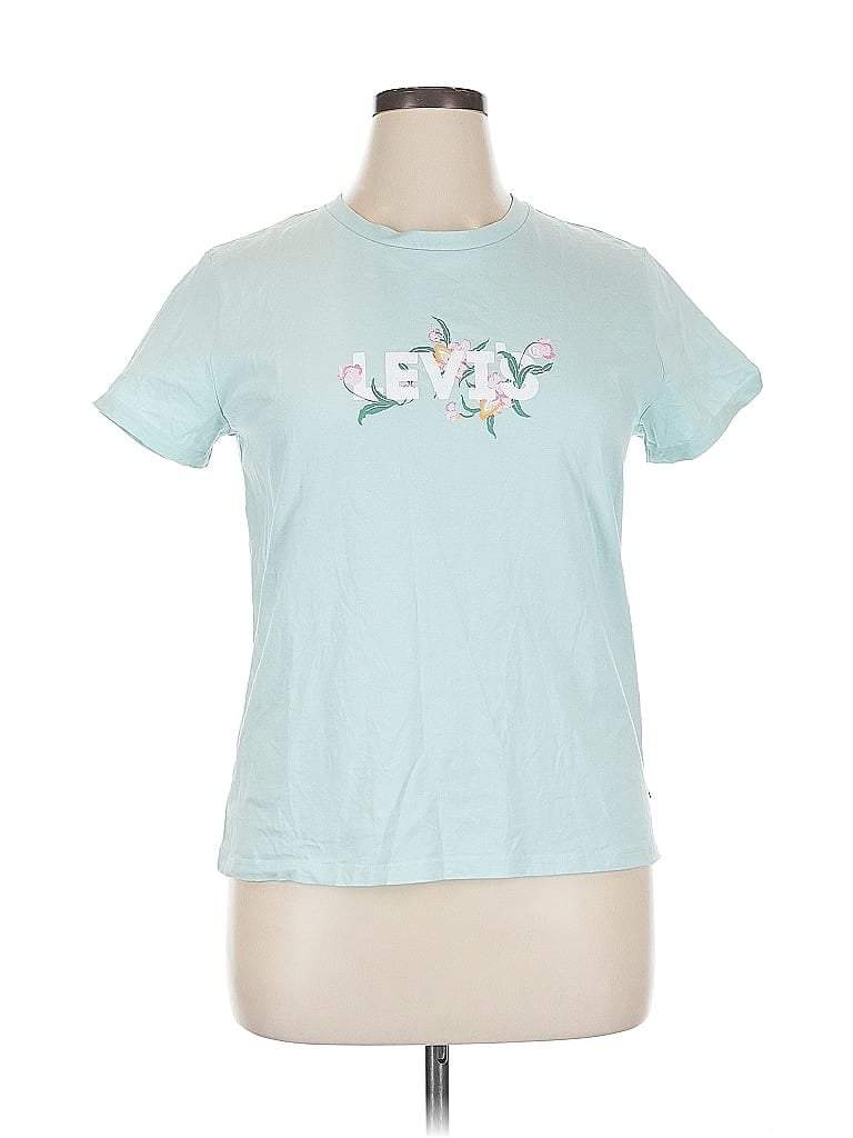 Pre-owned Levi's Short Sleeve T-shirt In Blue