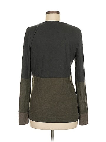 Ecru Long Sleeve T-Shirt (view 2)