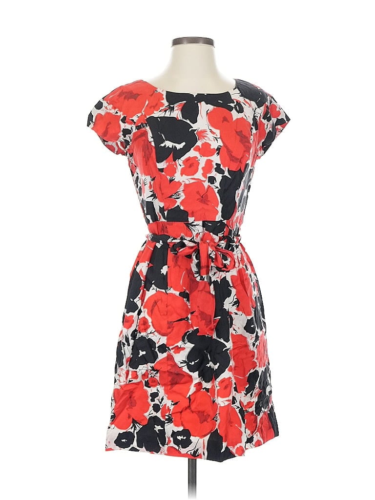 Pre-owned Talbots Cocktail Dress In Red