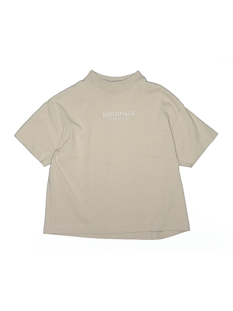 Pre-owned Essentials Kids' Short Sleeve Turtleneck In Brown