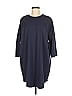Pomander Place Solid Blue Casual Dress Size M - photo 1