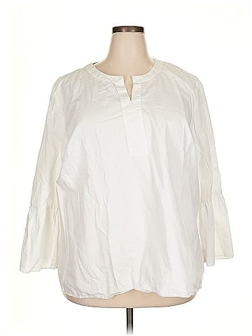 Talbots Outlet 3/4 Sleeve Blouse (view 1)