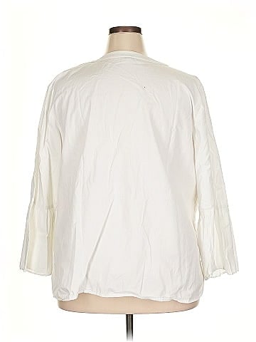 Talbots Outlet 3/4 Sleeve Blouse (view 2)