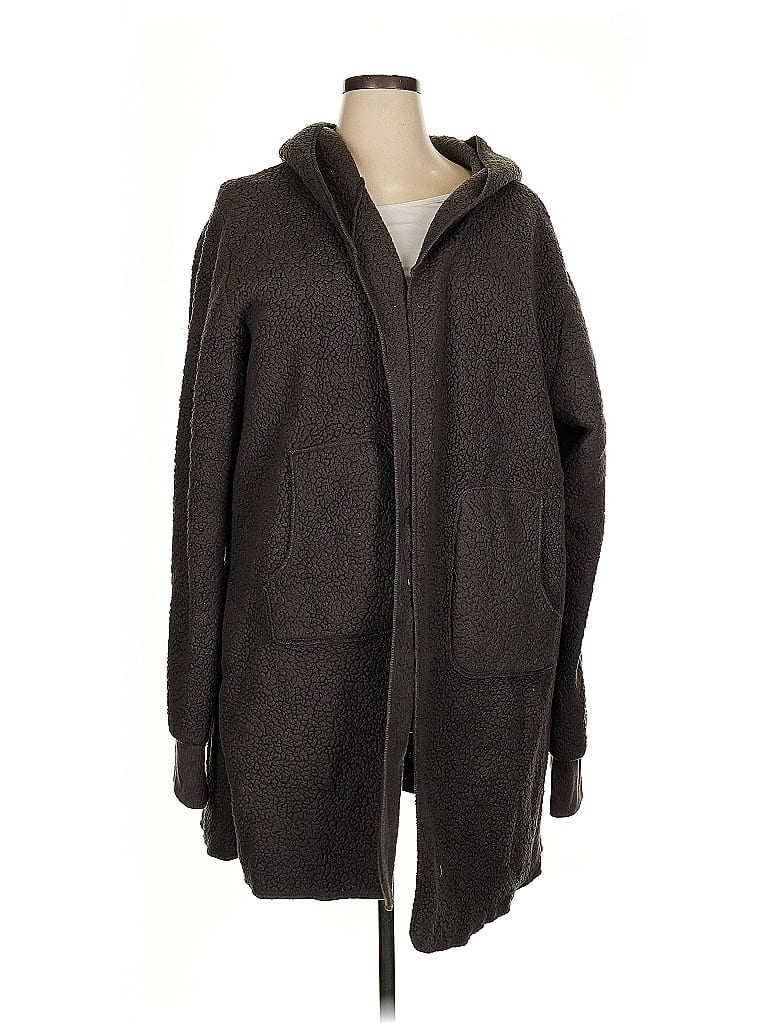 Double Take 100% Polyester Brown Cardigan Size 3X - photo 1