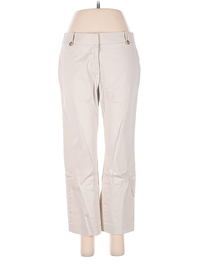 Pre-owned Ann Taylor Loft Casual Pants In White