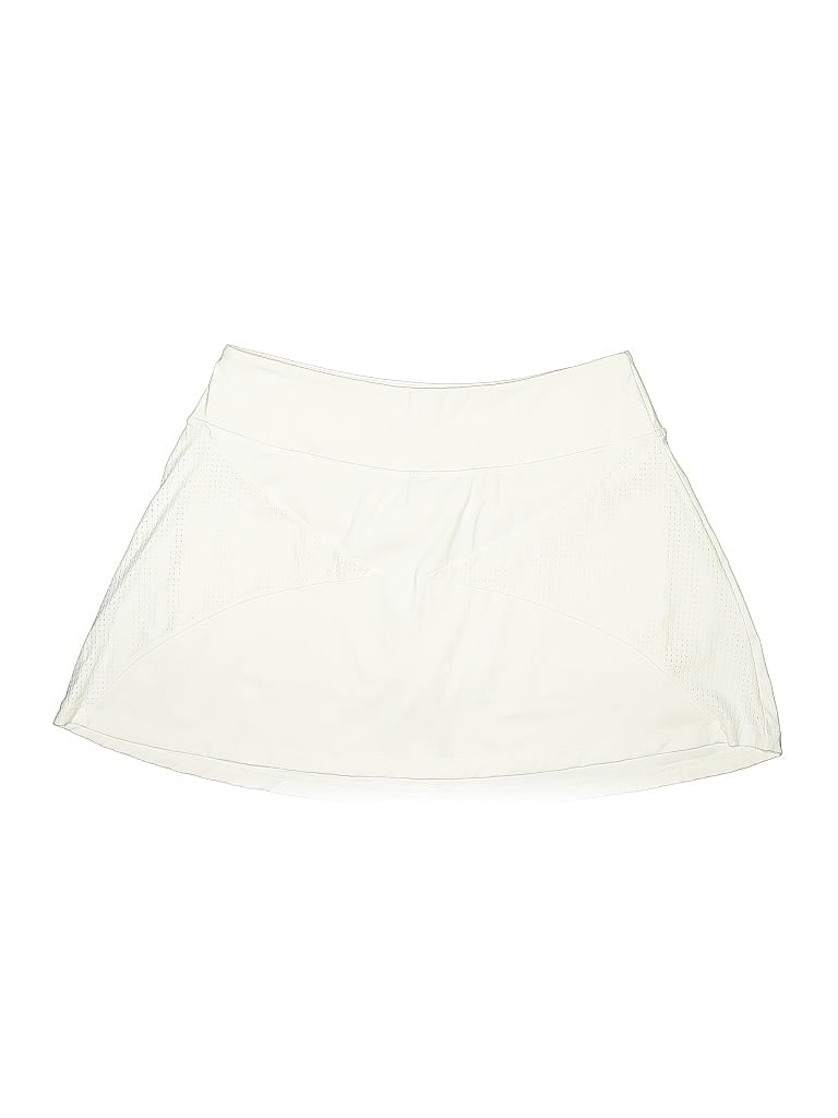 Pre-owned A.b. Casual Skirt In White