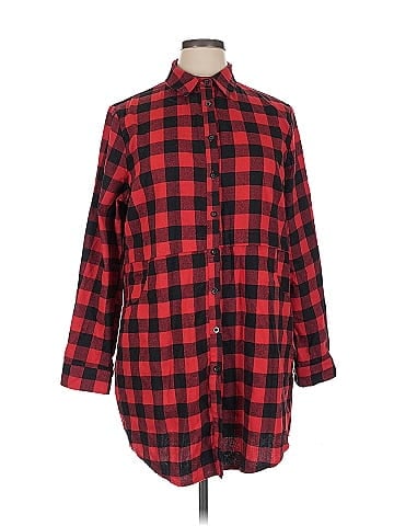 HOTOUCH Long Sleeve Button-Down Shirt (view 1)