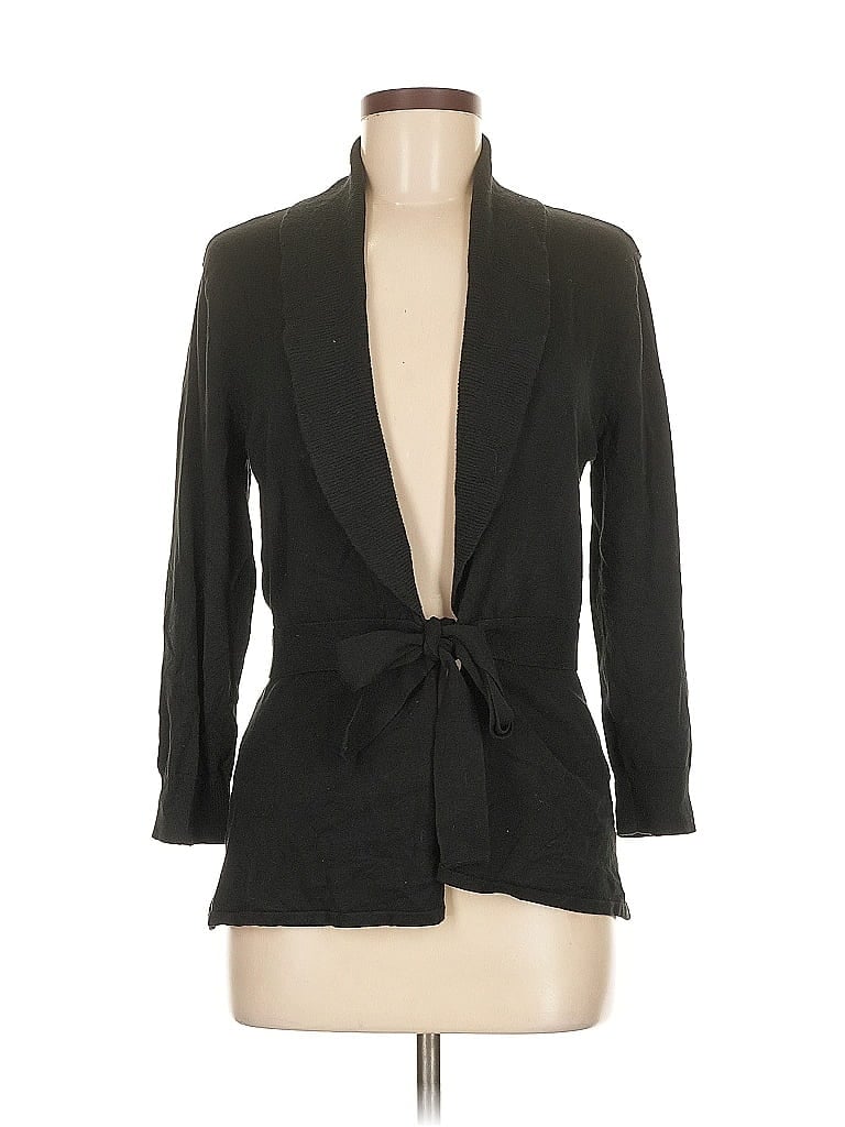 Pre-owned New York And Company Kimono In Black