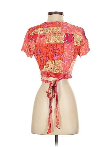 Free People Short Sleeve Blouse (view 2)