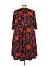 Roaman's Floral Black Casual Dress Size 22 - photo 2