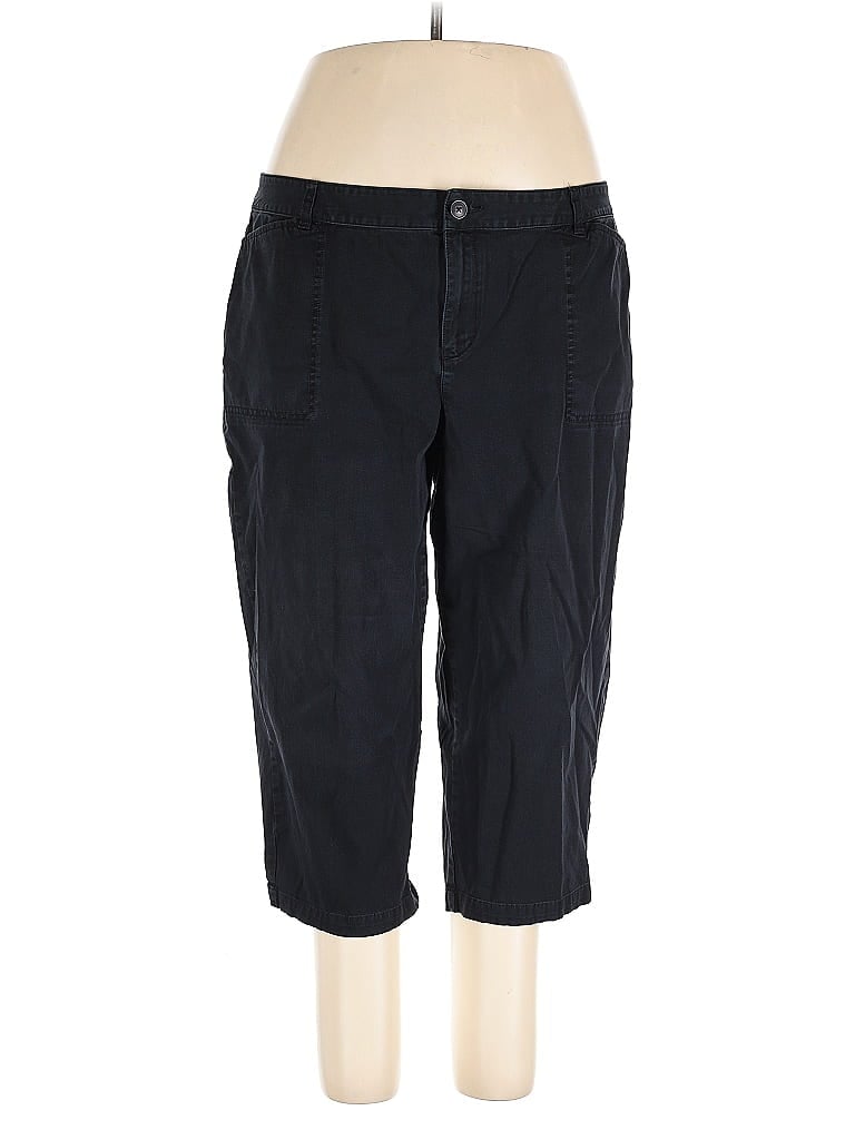 Pre-owned Coldwater Creek Casual Pants In Black