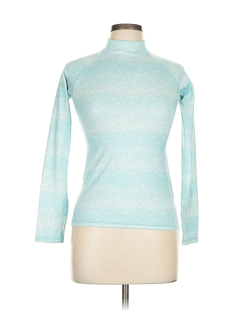 Pre-owned Nike Turtleneck Sweater In Blue