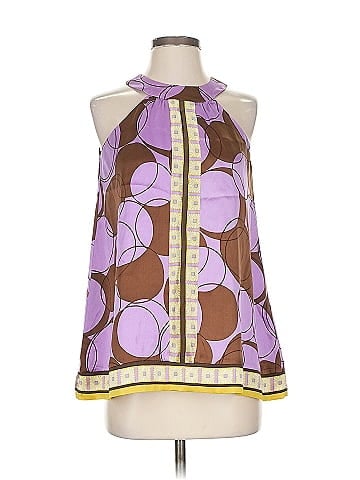 Alice & Trixie Sleeveless Silk Top (view 1)