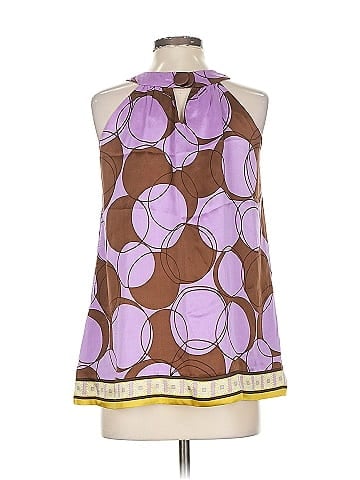 Alice & Trixie Sleeveless Silk Top (view 2)